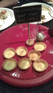 mini pies de-constructed