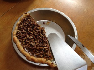 small pumpkin with pecans 